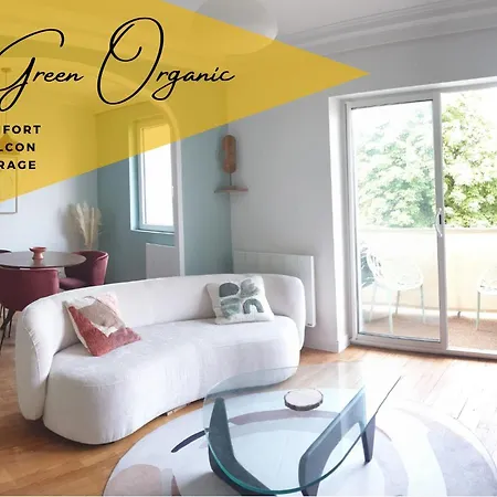 *green Organic* Balcon & Garage * Clermont-Ferrand