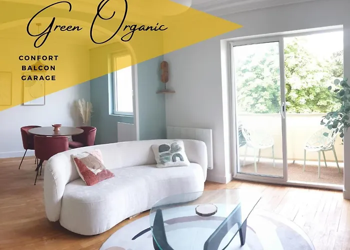*green Organic* Balcon & Garage * Clermont-Ferrand